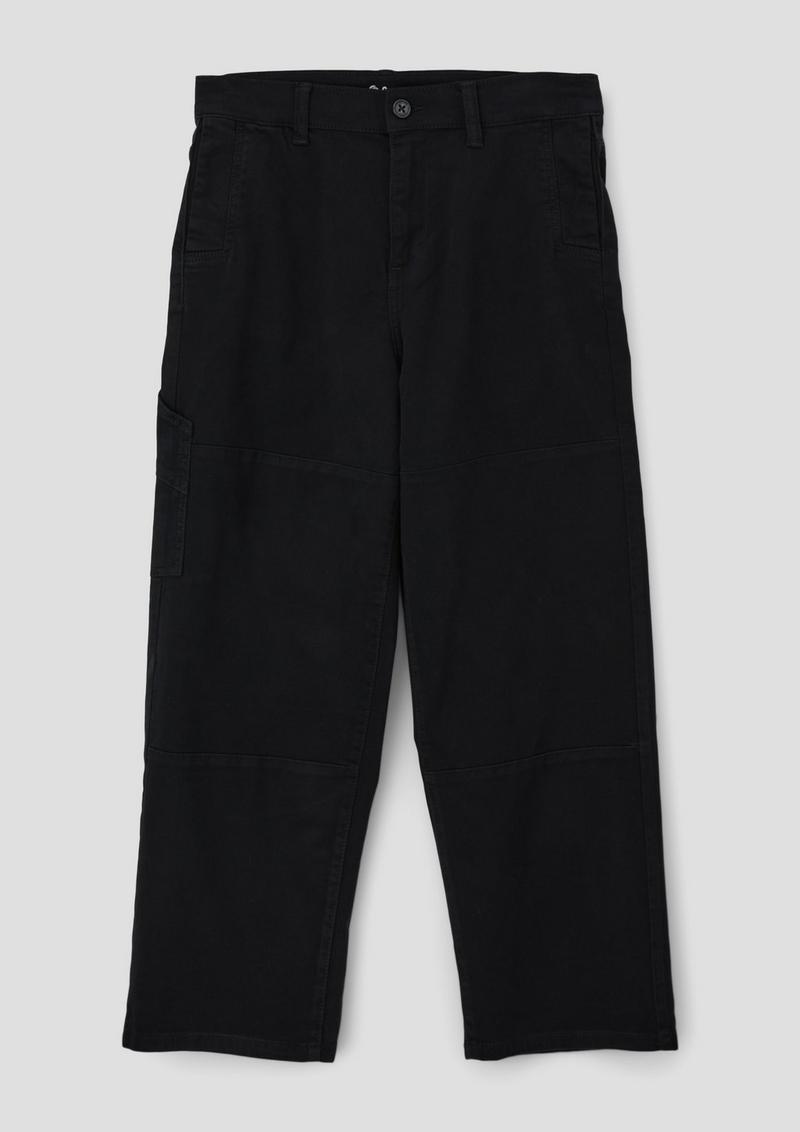 s.Oliver Baggy-Jeans / Loose Fit / Mid Rise / Straight leg - schwarz